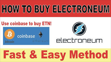 How To Buy Electroneum Using Coinbase (Easiest Way)