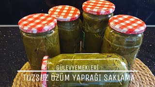PÜF NOKTALARI İLE TUZSUZ YAPRAK SAKALMA👌🏻|  YILLARCA SAKLAYABİLİRSİNİZ‼️ #yapraksaklama