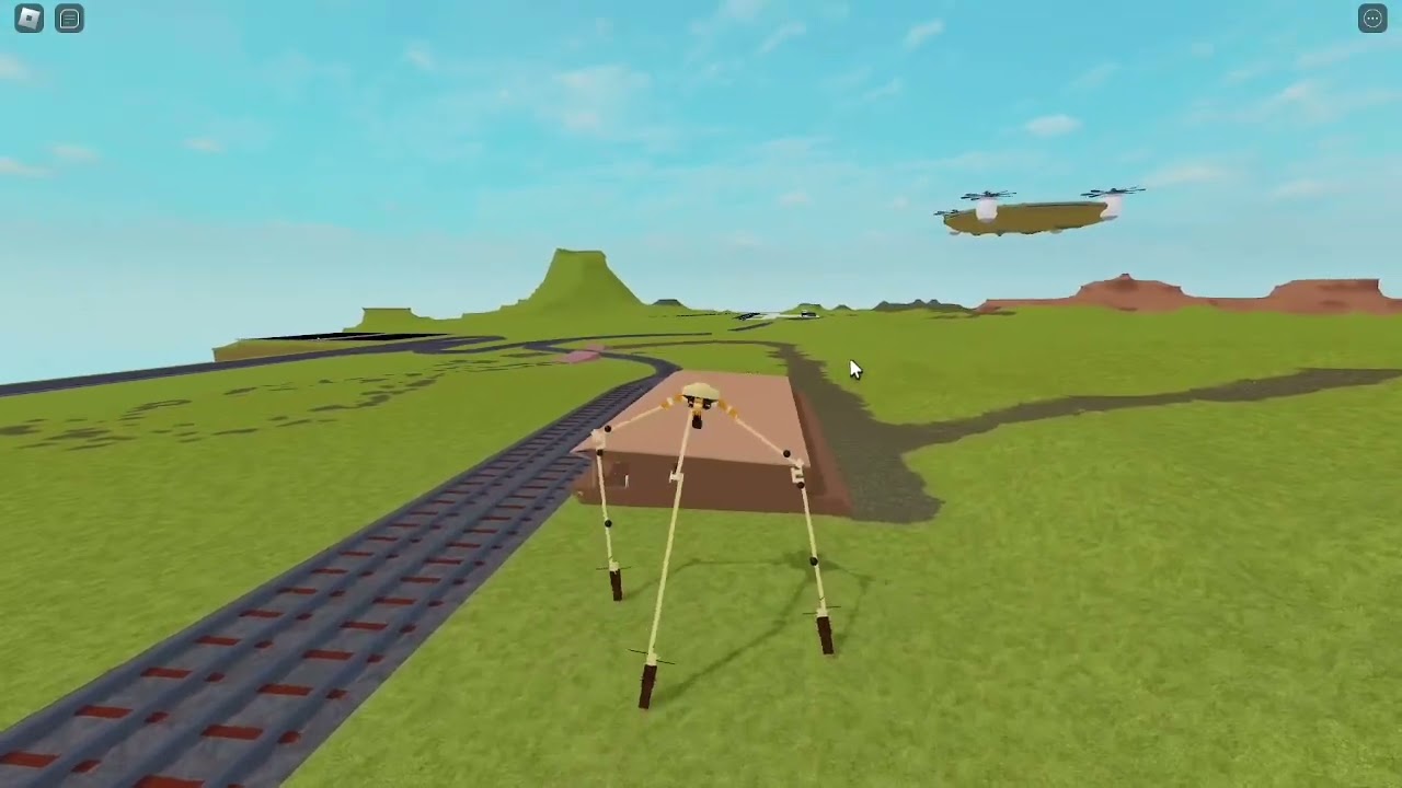 Half life 2 Strider showcase (plane crazy)