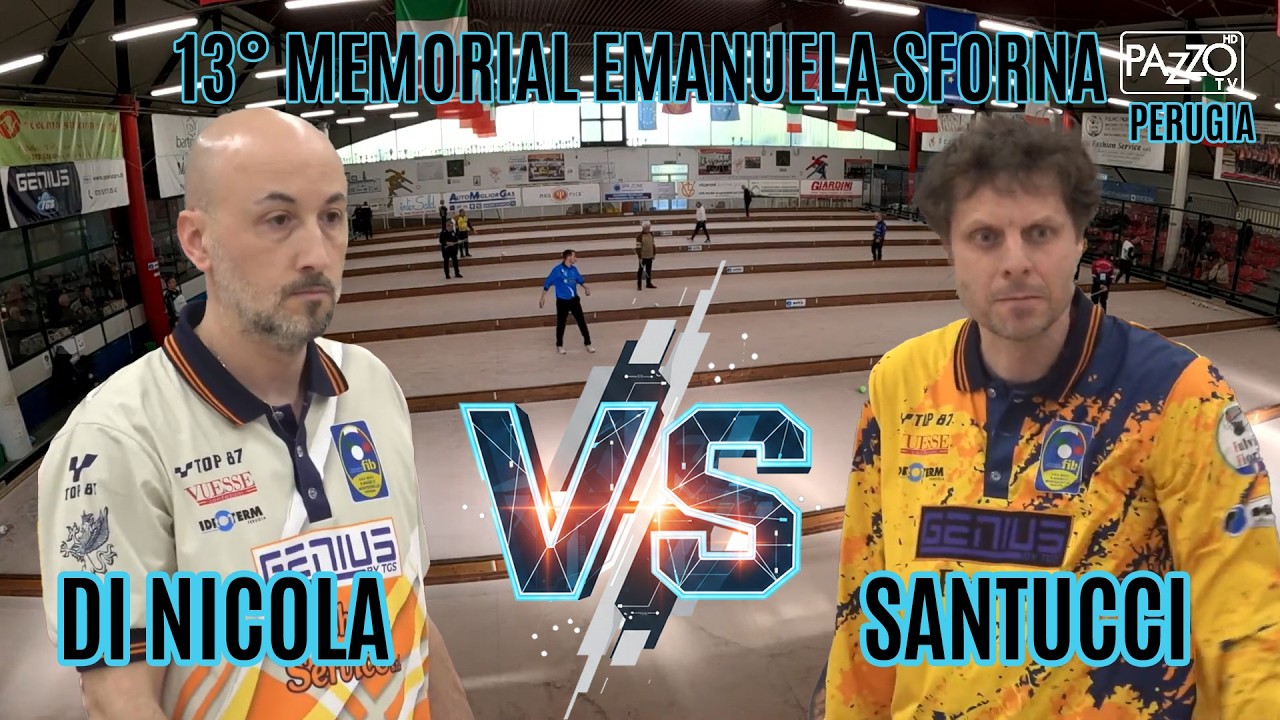 Luca Santucci VS Giuliano Di Nicola - La Finale del 13° Memorial Emanuela Sforna