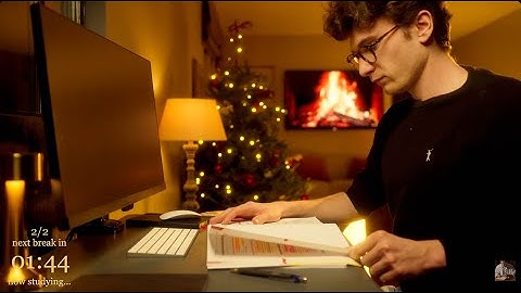 4-HOUR | Study With Me | One break, No music, Deep work