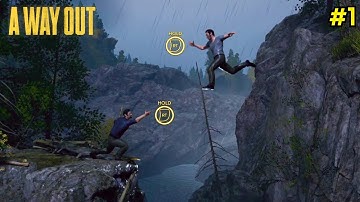 Prison Escape Begins! | A Way Out Hindi Gameplay #1