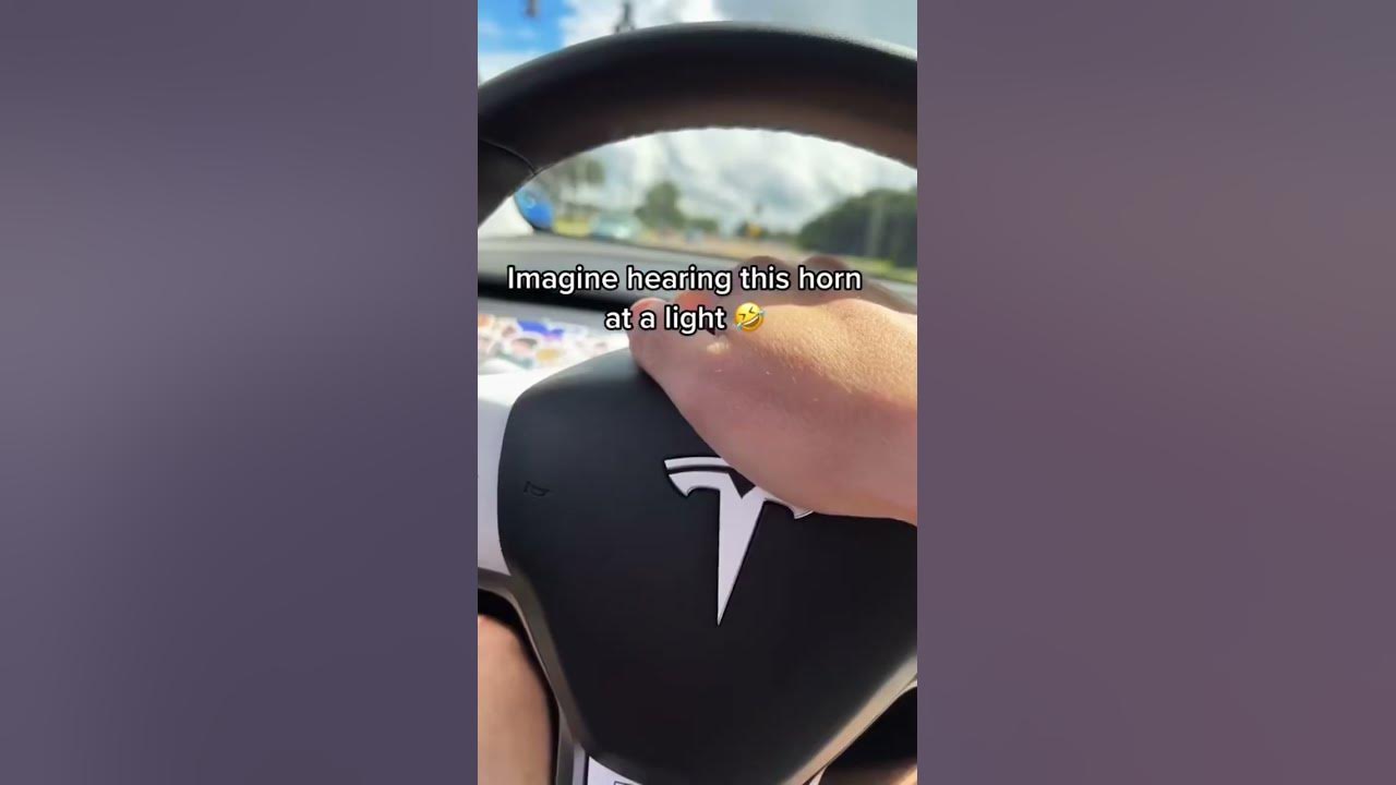 Changing my #tesla horn