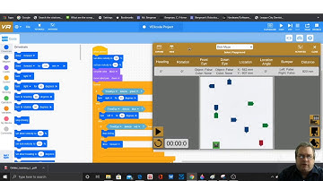 3.1.1 PLTW Intro to VEX using VEXVR Disc maze
