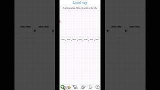 Brain Games Crazy Puzzles Level 117 | Tap the number follow the order on the title Solution screenshot 4