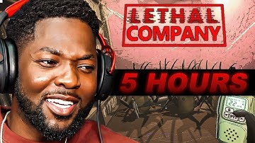 5 HOURS OF RDC LETHAL COMPANY TO WATCH WHILE YOU EAT *HILARIOUS*