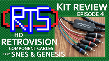 Glorious Gaming! HD Retrovision Component Cables Review - Kit Reviews, Episode 4