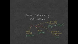 Simple Calorimetry Examples