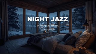 Cozy Room Vibes with Jazz Sleep Music - Winter Calm &amp; Stress Relief for Peaceful Sleep Nights #SFR1