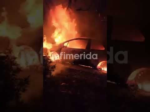 Χρήστος Γιάλιας: Το αυτοκίνητό του στις φλόγες μετά τη δολοφονία του ατη Μάνδρα