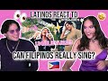 Latinos react to "Can FILIPINOS Sing?" 🤯👀 |REACTION