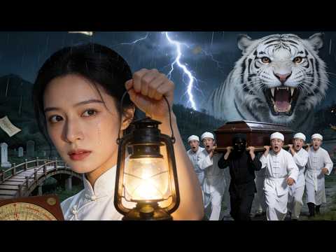 An unmarried girl touched the taboo of killing a dead body, and the next day, her father's corpse went upside down the door! In the middle of the night, the dead body walked by itself and sneaked into the girls' room! #drama #短劇