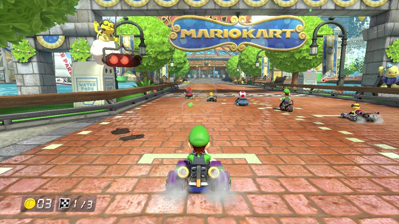 Let's Play Mario Kart 8 Online Part 3 I Can Race Too Bro Wii U 1080p