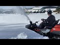 Rider Husqvarna 422 Ts AWD mit Schneefräse im Test | Thomas Pauli e. K. Grainet