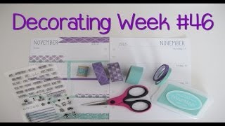 Decorating My Filofax Friday - Week #46