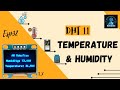 ESP32 DHT 11 Temperature and Humidity | 1.3' OLED Display