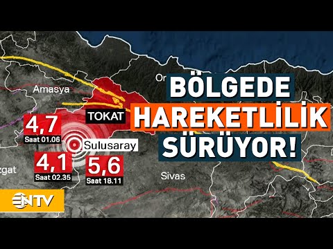 Tokat'ta Üst Üste Yaşanan Depremler Öncü Mü, Artçı Mı? | NTV