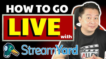 How To Go LIVE with Streamyard (Tagalog / English )