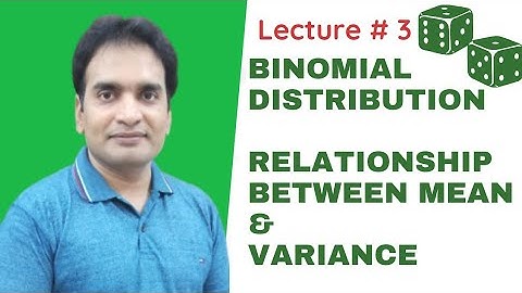 Binomial Distribution | Parameters Of Binomial Distribution | Mean And Variance of Binomial Dist