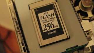 Apple Macintosh LC 475: 256MB PCMCIA Flash Card