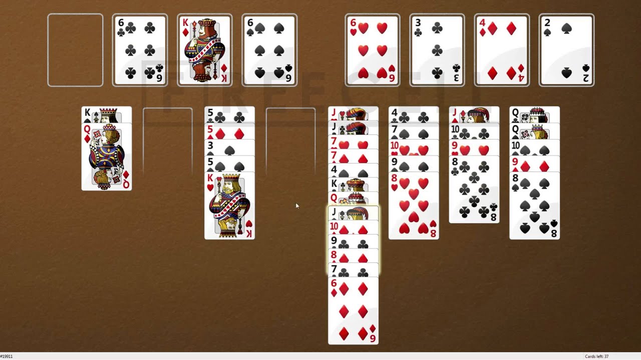 Solution to freecell game #21491 in HD 
