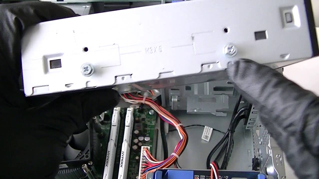 Dell Optiplex 7010 DVD Drive Install Replace Upgrade Change YouTube