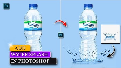 🔥 Add Realistic Water Splash Effect in Photoshop – Easy & Quick Tutorial! 🔥