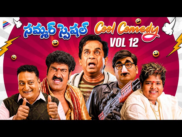 Summer Special Cool Comedy Scenes | Best Telugu Comedy Scenes | VOL 12 | Brahmanandam | Sunil | TFN