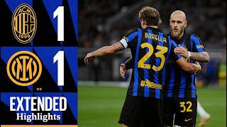 ALL SQUARE IN AUSTRALIA 🇦🇺 | MILAN 1-1 INTER | EXTENDED HIGHLIGHTS 🖤💙