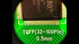 Soldering Tqfp-100 Pin 0 5Mm