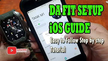 DA FIT APP iPhone GUIDE (IOS) -  Step by Step Process
