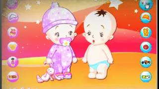 Как играть в игры детские близнецов, Игры на одевание screenshot 4