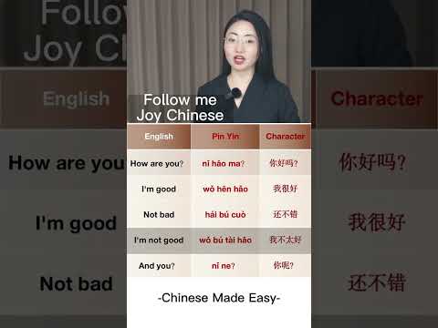 Greetings In Chinese Chinese Mandarin Dailylife Greetings