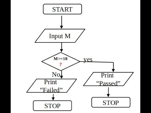 FLOW CHART WITH EXAMPLES|PLUS ONE COMPUTER SCIENCE CHAPTER 4 ...