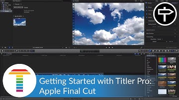Getting Started with Titler Pro in Apple Final Cut