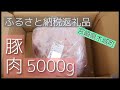 【ふるさと納税】豚肉5000gのブロック肉【宮崎県木城町】