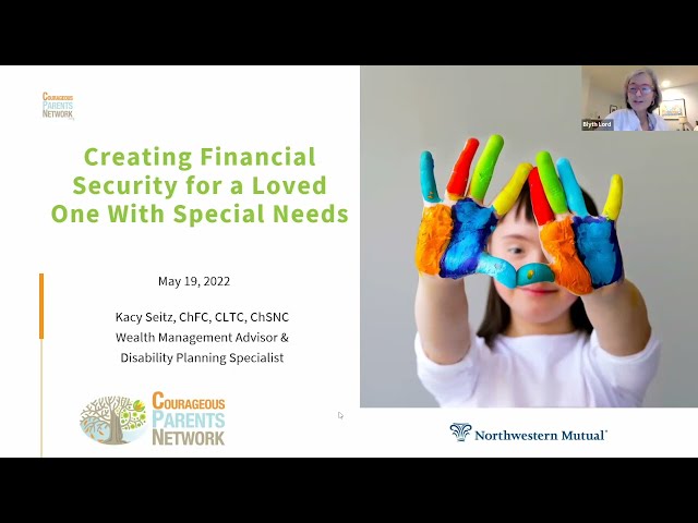 In the Room with Kacy Seitz: Financial Planning for the Fully Dependent Child