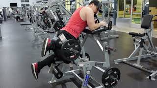 ISO-Lateral Kneeling Leg Curl (Hammer Strength)