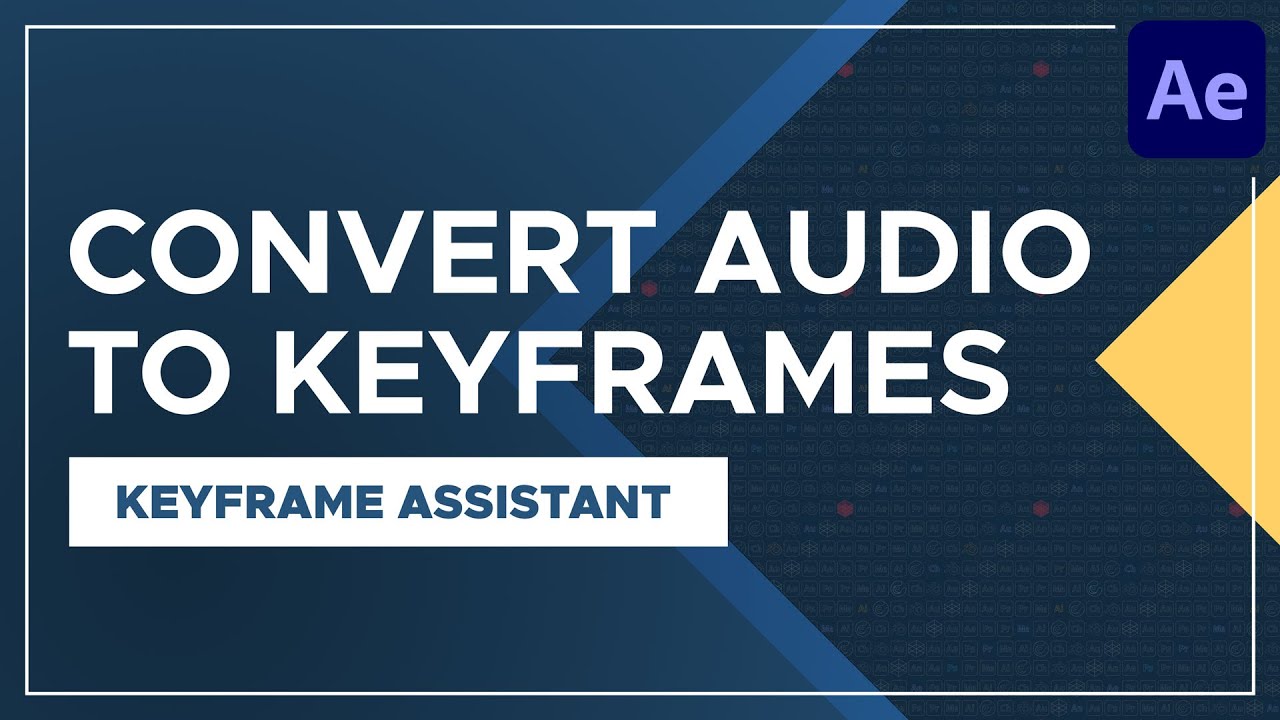 THE FASTEST way to create audio driven animations in After Effects ...