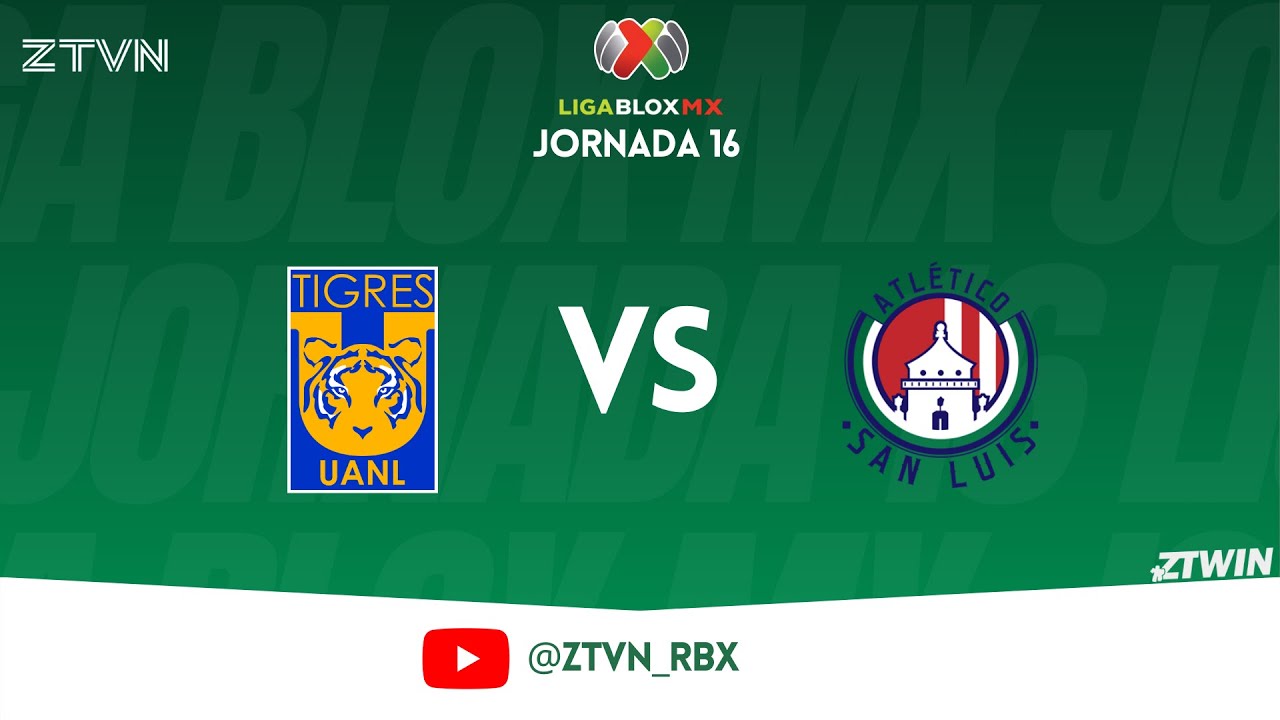PARTIDO COMPLETO: Tigres VS San Luis | Jornada 16 - Clausura 2024 Liga ...