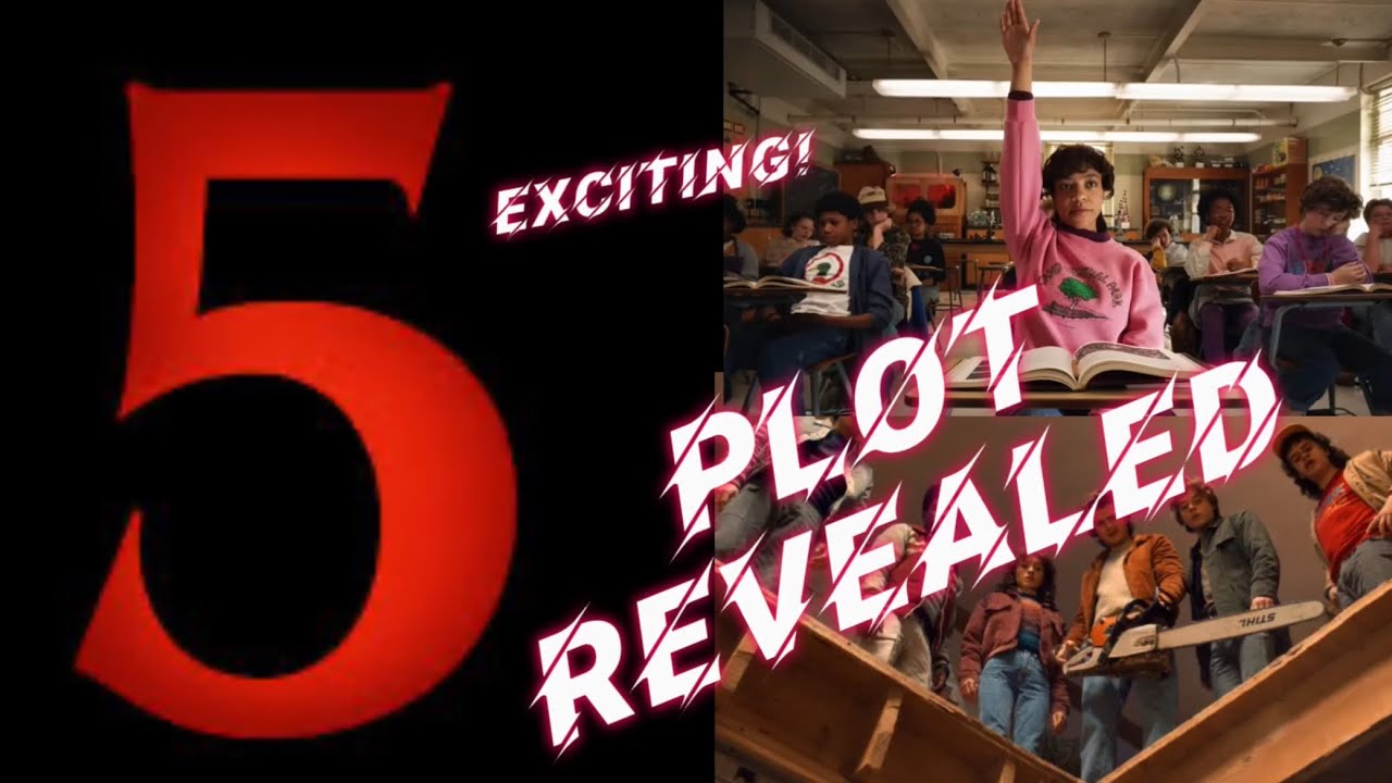 STRANGER THINGS 5 - photos/plot updates!