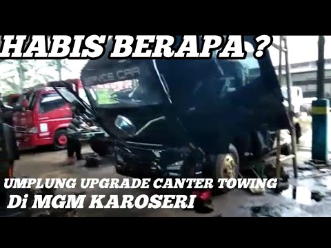 HABIS BERAPA JUTA ? COLT DIESEL UMPLUNG UPGRADE CANTER DIKAROSERI MGM BANJAR NEGARA