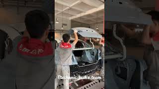 Nissan Sylphy Back Crashed Restoration