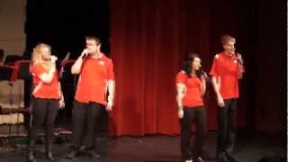 NDSCS Wildcat singers-clip of- there's a place for us