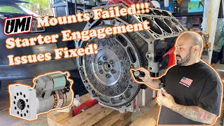 Fixing Starter Engagement   Failed UMI Mounts | LS Camaro Clutch & Engine Install
