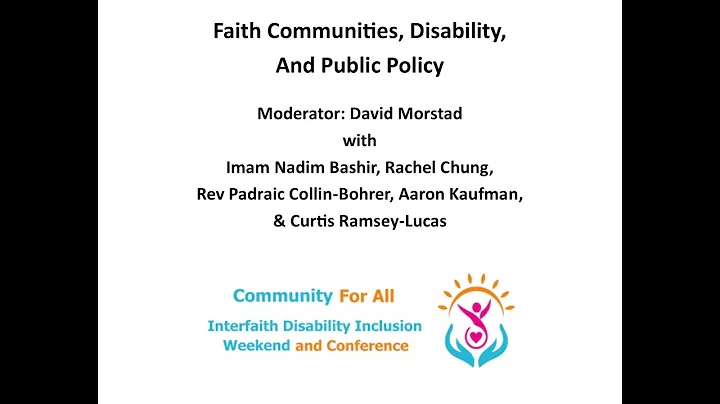 Faith Communities, Disability, and Public Policy