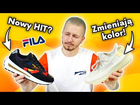 Sprawdzam, jak Yeezy 350 zmieniają kolor oraz pokazuję nowy model FILA Reggio!