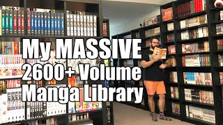 My MASSIVE Manga Collection | 2600  Volumes | Summer 2021 Library Tour