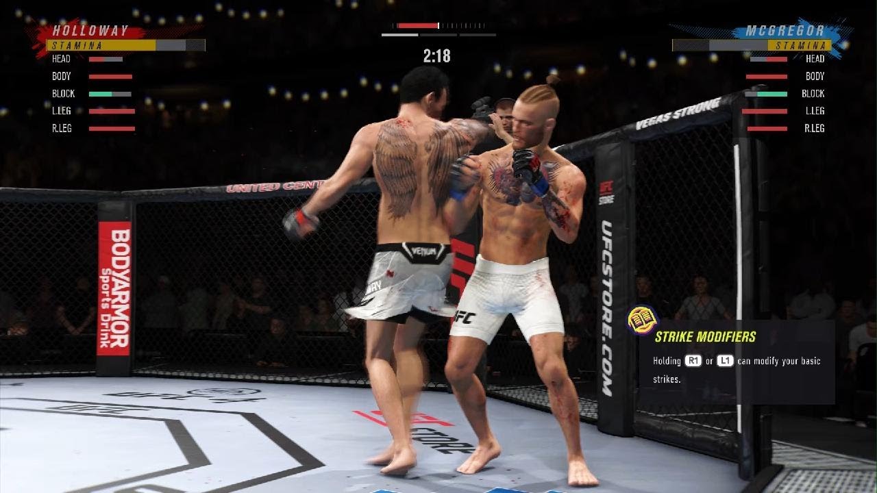 EA SPORTS UFC 4 Throwing spinning fists & kicks with Max