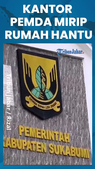 HOROR !!! Kantor Pemda Sukabumi Terbengkalai Mirip Rumah Hantu